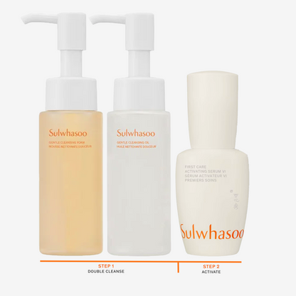Sulwhasoo – Mini Glow Ritual – 3-Piece Skincare Set