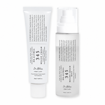 Dr. Althea 345 Relief Duo Set – Relief Cream (15ml) + Relief Cream Mist (60ml) – Kalmerende Hydratatie voor Gevoelige Huid
