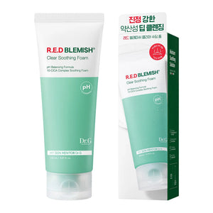 Dr.G Red Blemish Clear Soothing Foam – Milde reiniging voor de gevoelige huid – Hydraterend – 150 ml