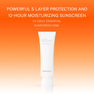 Sulwhasoo UV Daily Essential Sunscreen Set – Zonbescherming SPF50+ PA++++ & verzorging – 4 stuks