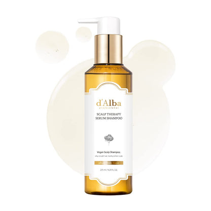 d’Alba Scalp Therapy Serum Shampoo - Alle haartypes – Reiniging & hydratatie – 275 ml