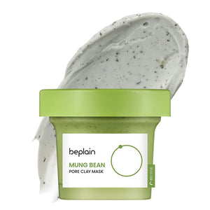 beplain Mung Bean Pore Clay Mask – Mascarilla de arcilla para piel grasa y mixta – Limpieza de poros – 120 ml