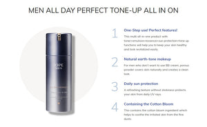 IOPE Men Pro Retinol All In One 120ml+Cleansing Foam