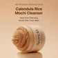 ARENCIA Fresh Calendula Mochi Cleanser – Milde Reiniger & Masker voor Droge en Gevoelige Huid – Kalmeert Roodheid – 120 g