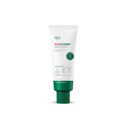Dr.G R.E.D Blemish Cica-S Cream 2X – Gevoelige huid – Kalmerende verzorging – 70 ml