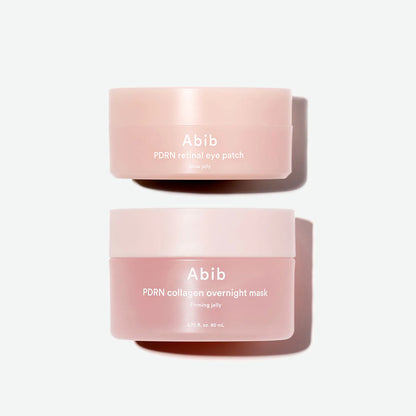 Abib - Overnight Jelly Duo - PDRN Collagen Firming Jelly & PDRN Retinal Eye Patch (164g)