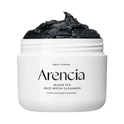 Arencia - Zwarte Thee Rijst Mochi Cleanser - 120 g