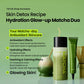 BEPLAIN Matcha Catechin Duo Set – Essence & Crème met 5% Niacinamide – Egale, Stralende Huid bij Donkere Vlekjes