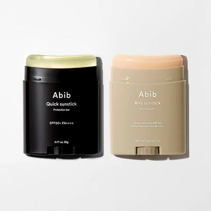 Abib Go To Protection Duo – Quick & Airy zonnesticks SPF50+ PA++++ – 22 g + 23 g