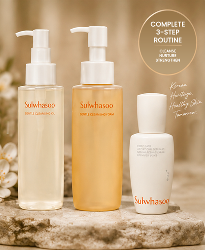 Sulwhasoo – Mini Glow Ritual – 3-teiliges Hautpflege-Set
