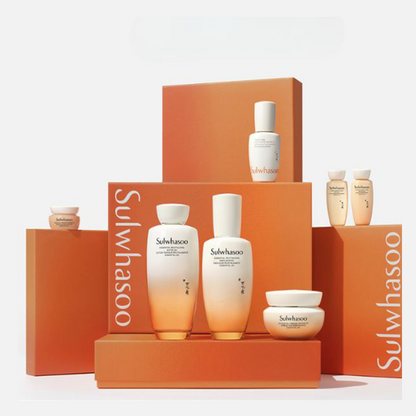 Sulwhasoo Essential Revitalizing Firming 3-teiliges Set – Komplette koreanische Hautpflegeroutine
