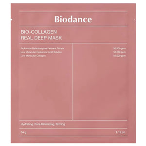 Biodance - Bio Collagen Real Deep Mask Sheet 4stuks