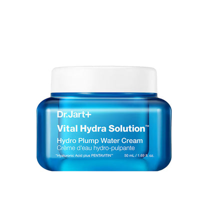 DR.JART+ Vital Hydra Solution Hydro Plump Water Cream – Lichte Gel-Crème met Hyaluronzuur – Direct Hydratatie & Glow voor Alle Huidtypes – 50 ml