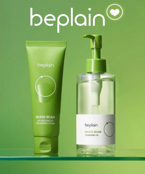 Beplain Mung Bean Cleansing Duo – Pure reinheid voor een frisse, gezonde huid (80ml + 200ml)