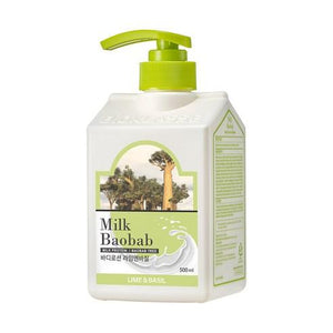 MILK BAOBAB Body Lotion Lime & Basil 500ml