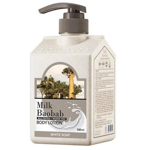 MILK BAOBAB - Body Lotion White Soap 500ml