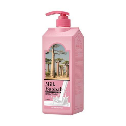 MILK BAOBAB – Original Body Wash Damask Rose 1000 ml