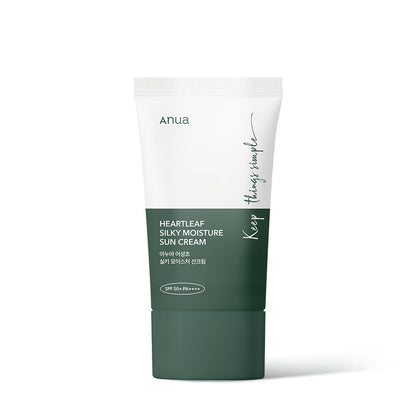 ANUA - HEARTLEAF SILKY MOISTURE SUNSCREEN 50ml