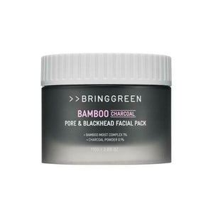 BRINGGREEN - Bamboo Charcoal Pore & Blackhead Facial Pack 110g